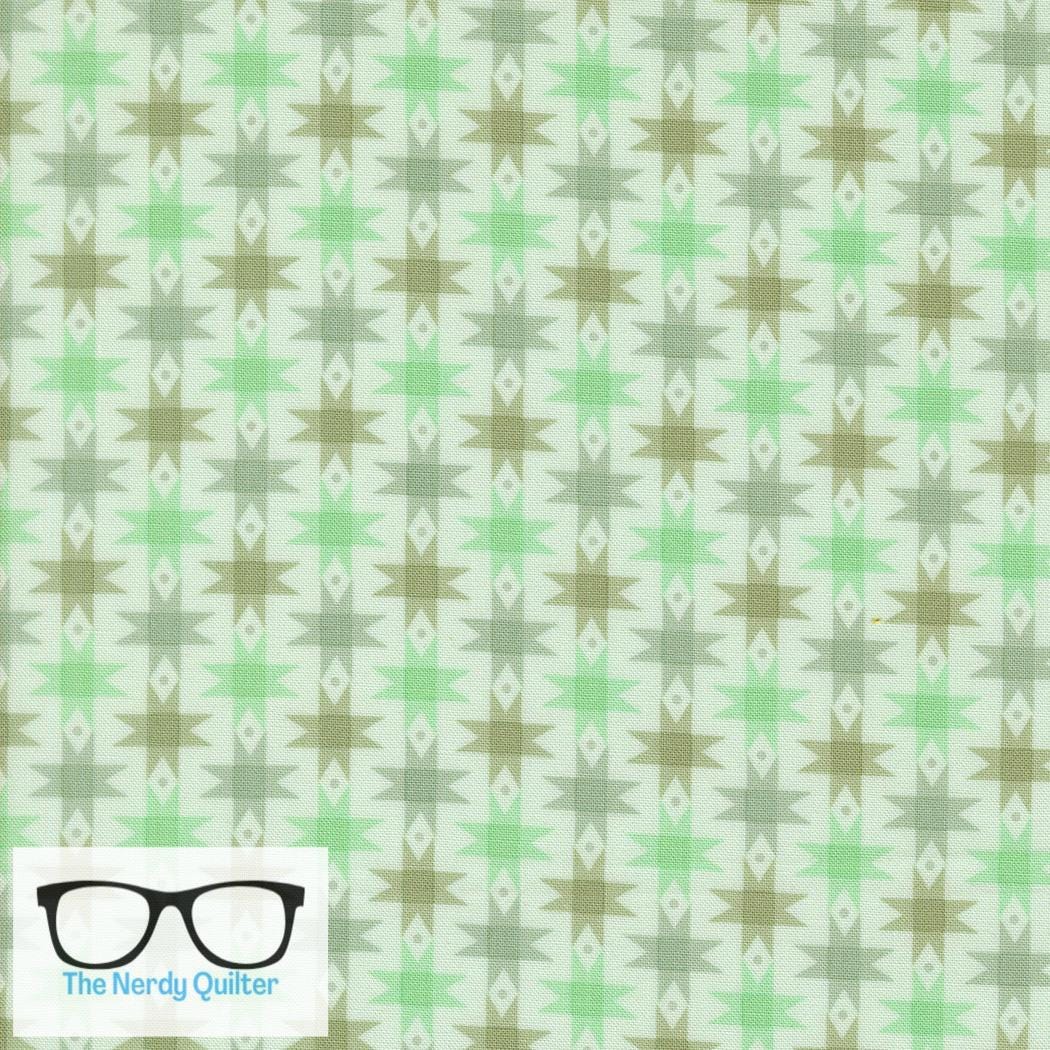 Preorder: Popcorn Aqua 51281 17 Moda #1 by Elizabeth Hartman - Sold by the Half Yard