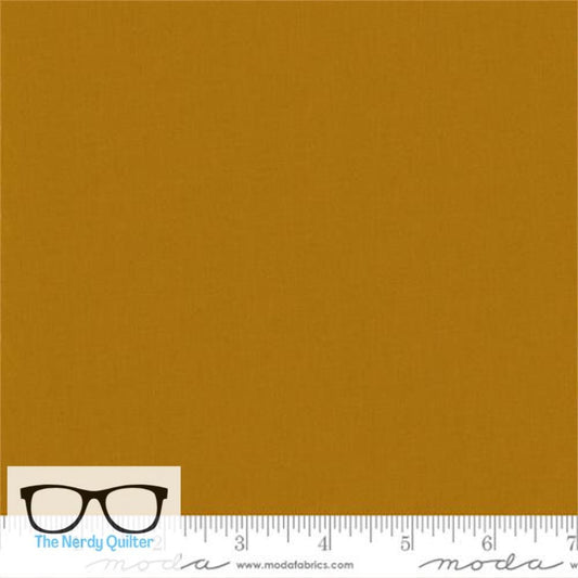 Preorder: Bella Solids 2025 Goldrush 9900 483 Moda #1 Elizabeth Hartman Popcorn Coordinates - Sold by the Half Yard