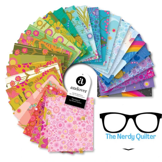 Preorder: Menagerie Fat Quarter Bundle by Alison Glass for Andover