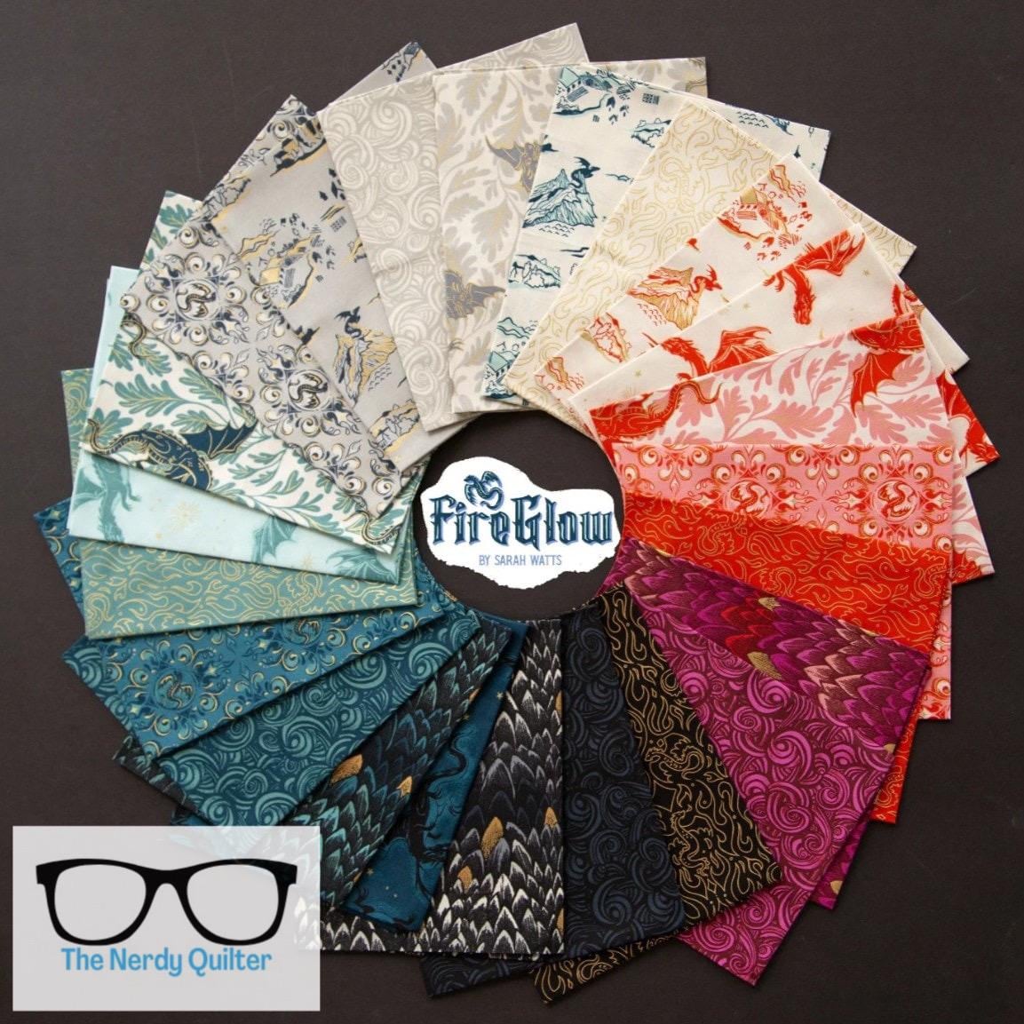 Preorder: Fireglow Smoke Swirls in Oyster by Sarah Watts for Moda *October Delivery*