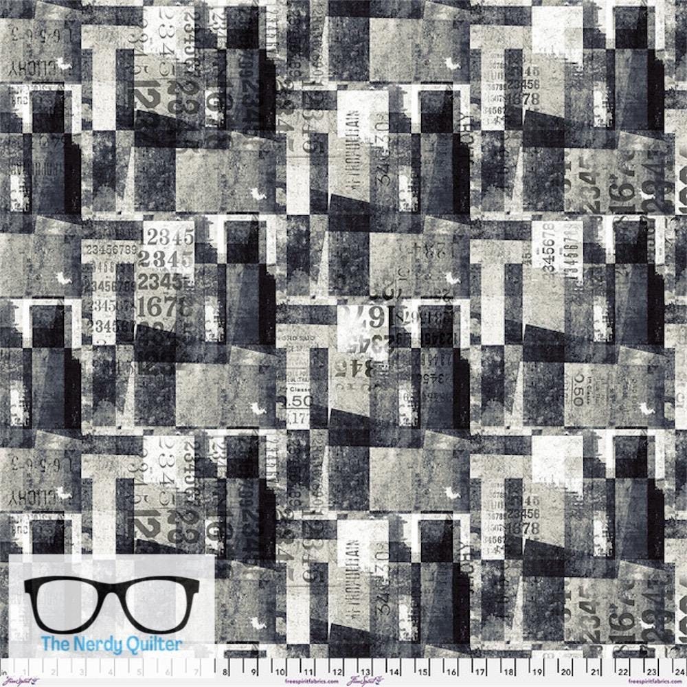 Preorder: Eclectic Elements Contrast Puzzled by Tim Holtz for Freespirit