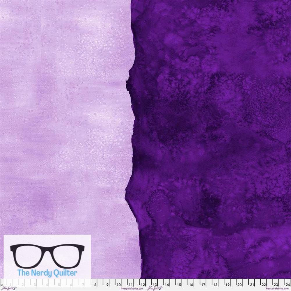 Gemini Amethyst by Giucy Giuce for Freespirit - Sold by the Half Yard PWGG020.Amethyst