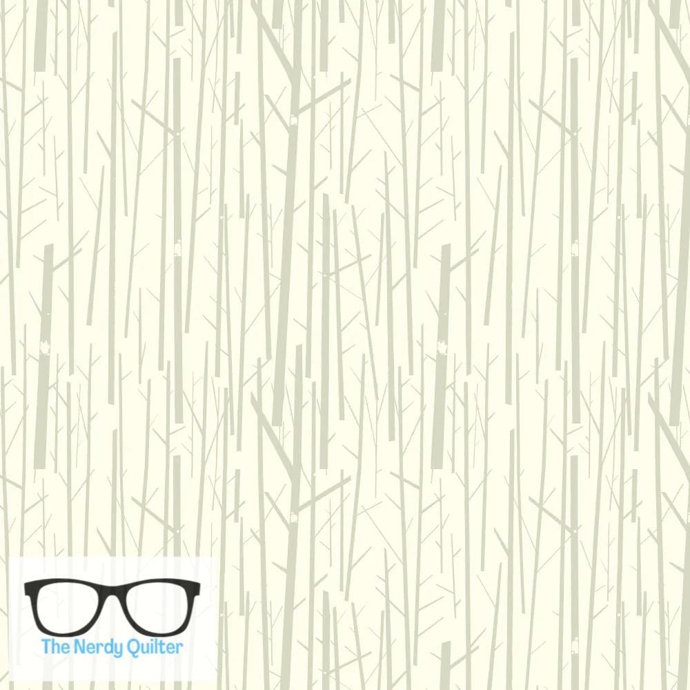 Preorder: Charley Harper Western Birds Mini Perch Cream Poplin by Charley Harper for Birch Fabrics - Birch 10 Year Anniversary
