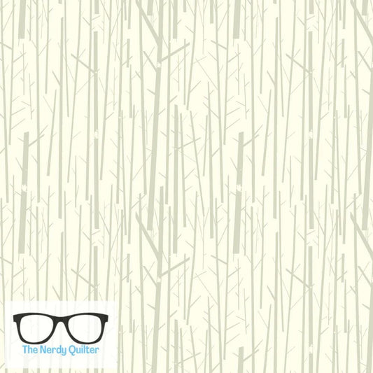 Preorder: Charley Harper Western Birds Mini Perch Cream Poplin by Charley Harper for Birch Fabrics - Birch 10 Year Anniversary