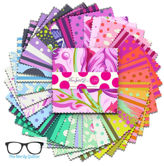 Preorder: Complete Down to Earth and True Colors Sticks and Stones Mega  36 Piece Bundle by Tula Pink for Freespirit