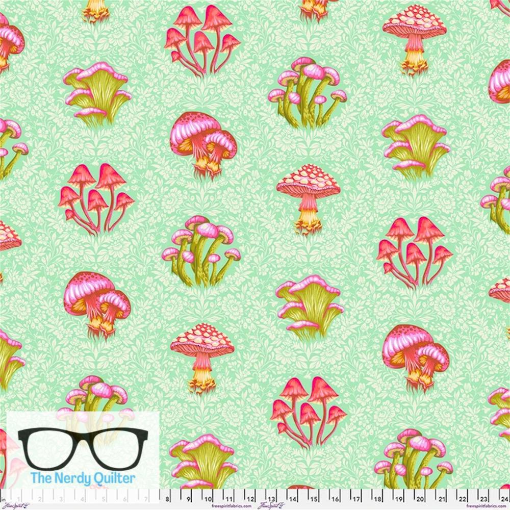 Preorder: Down to Earth Morel Support in Afterglow by Tula Pink for Freespirit - PWTP293.AFTERGLOW