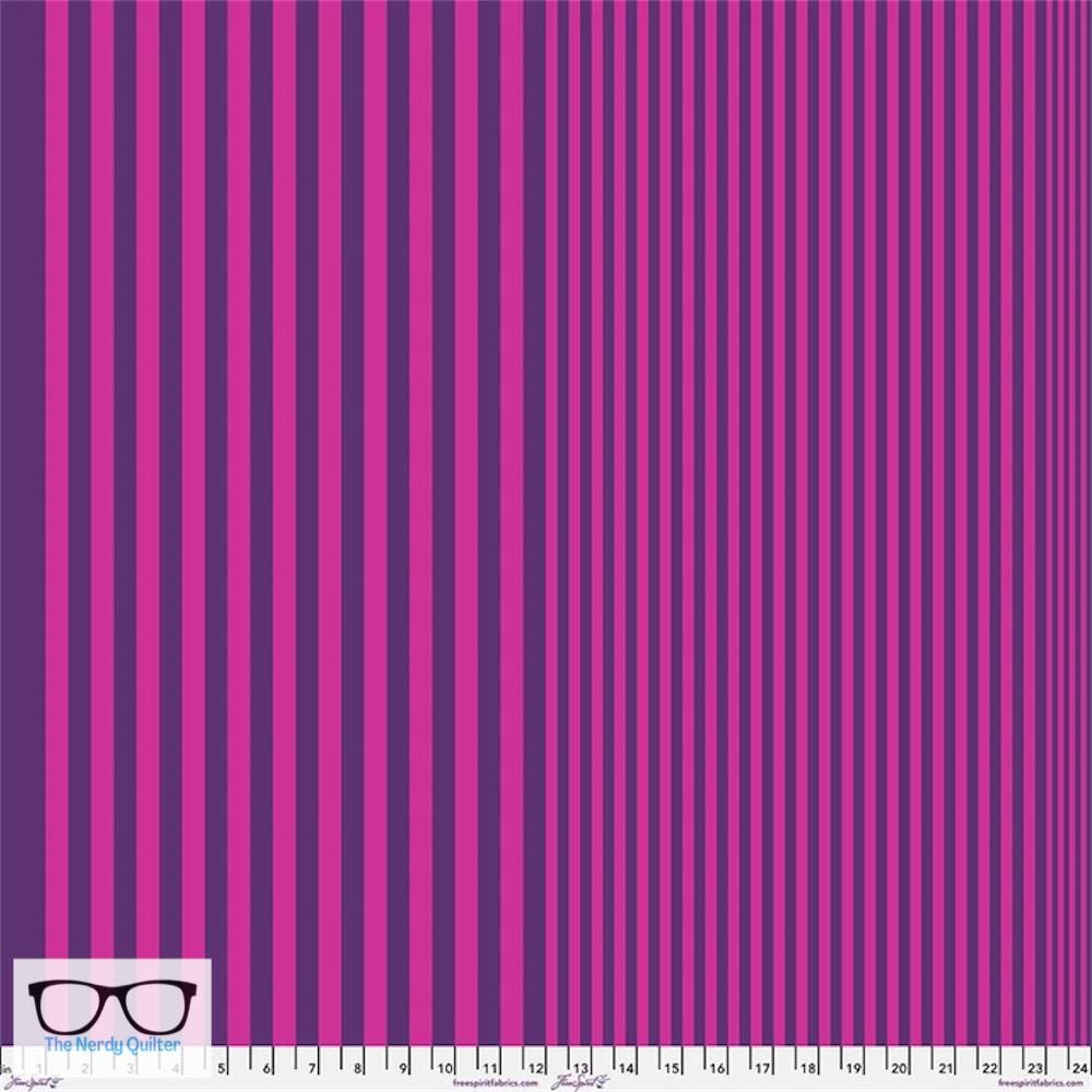 Preorder: True Colors Sticks and Stones in Plum Crazy by Tula Pink for Freespirit - PWTP298.PlumCrazy