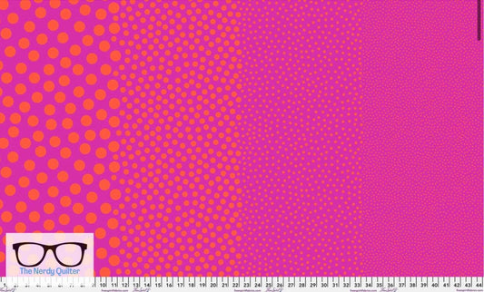 Preorder: True Colors Sticks and Stones in Pinkerberry by Tula Pink for Freespirit - PWTP299.Pinkerberry