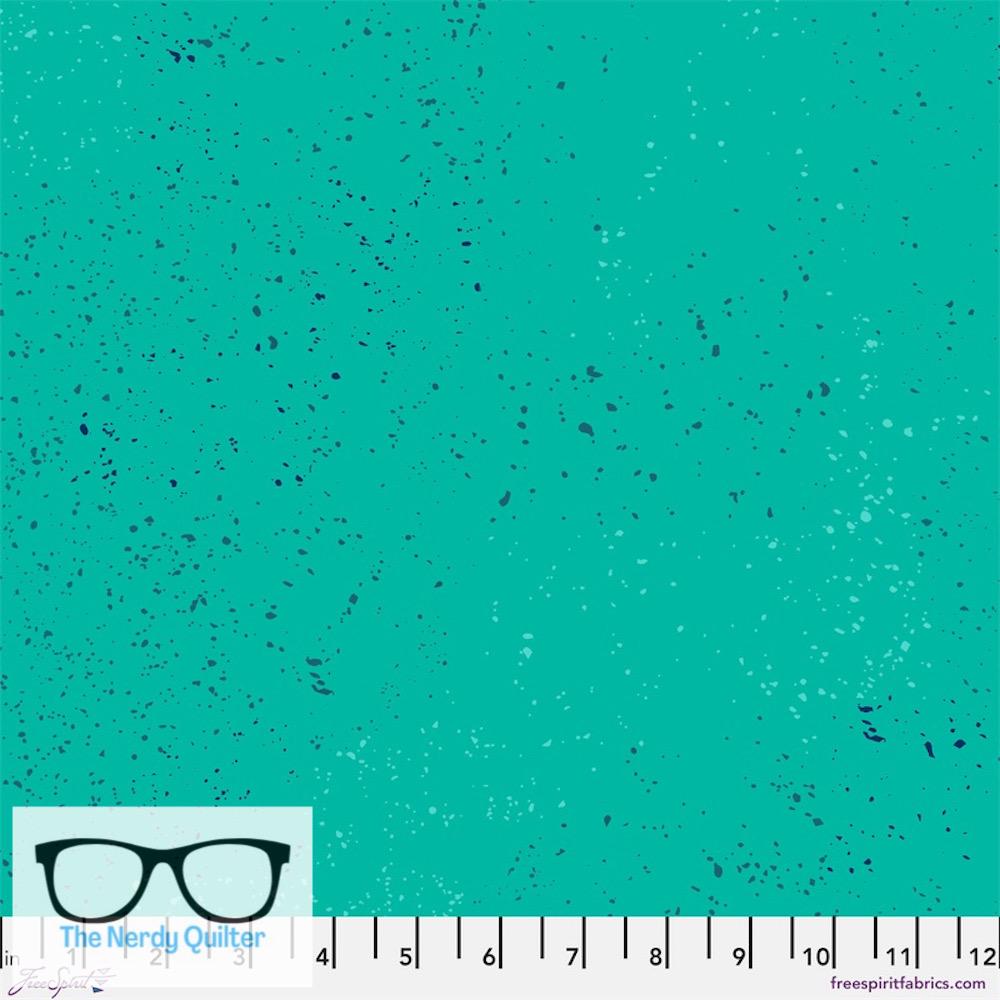 Preorder: Particles 2 in Turquoise by Giucy Giuce for Freespirit - Sold by the Half Yard PWGG011.Turquoise