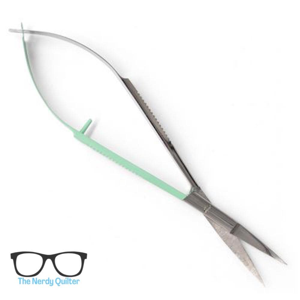 Preorder: Tula Pink Electro Mint 5 Inch EZ Snip Micro Ser by Tula Pink for Brewer