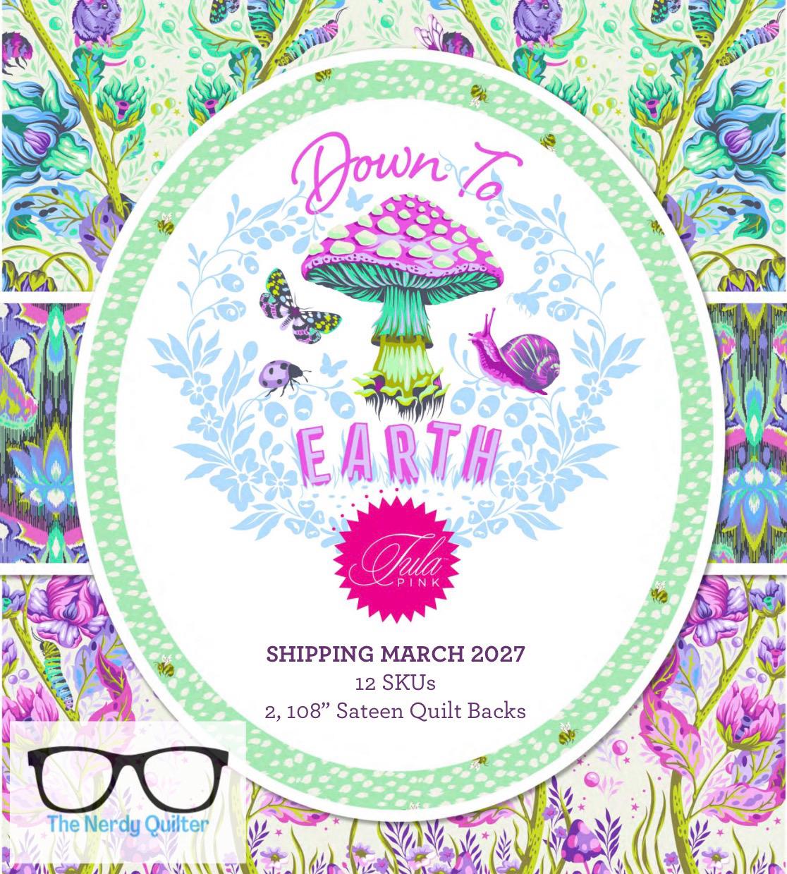 Preorder: True Colors Sticks and Stones in Denim by Tula Pink for Freespirit - PWTP299.Denim