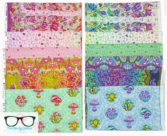 Preorder: Complete Down to Earth 12 Piece Bundle by Tula Pink for Freespirit