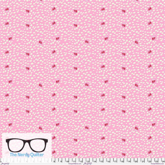 Preorder: Down to Earth Do Re Bee in Afterglow by Tula Pink for Freespirit - PWTP297.AFTERGLOW