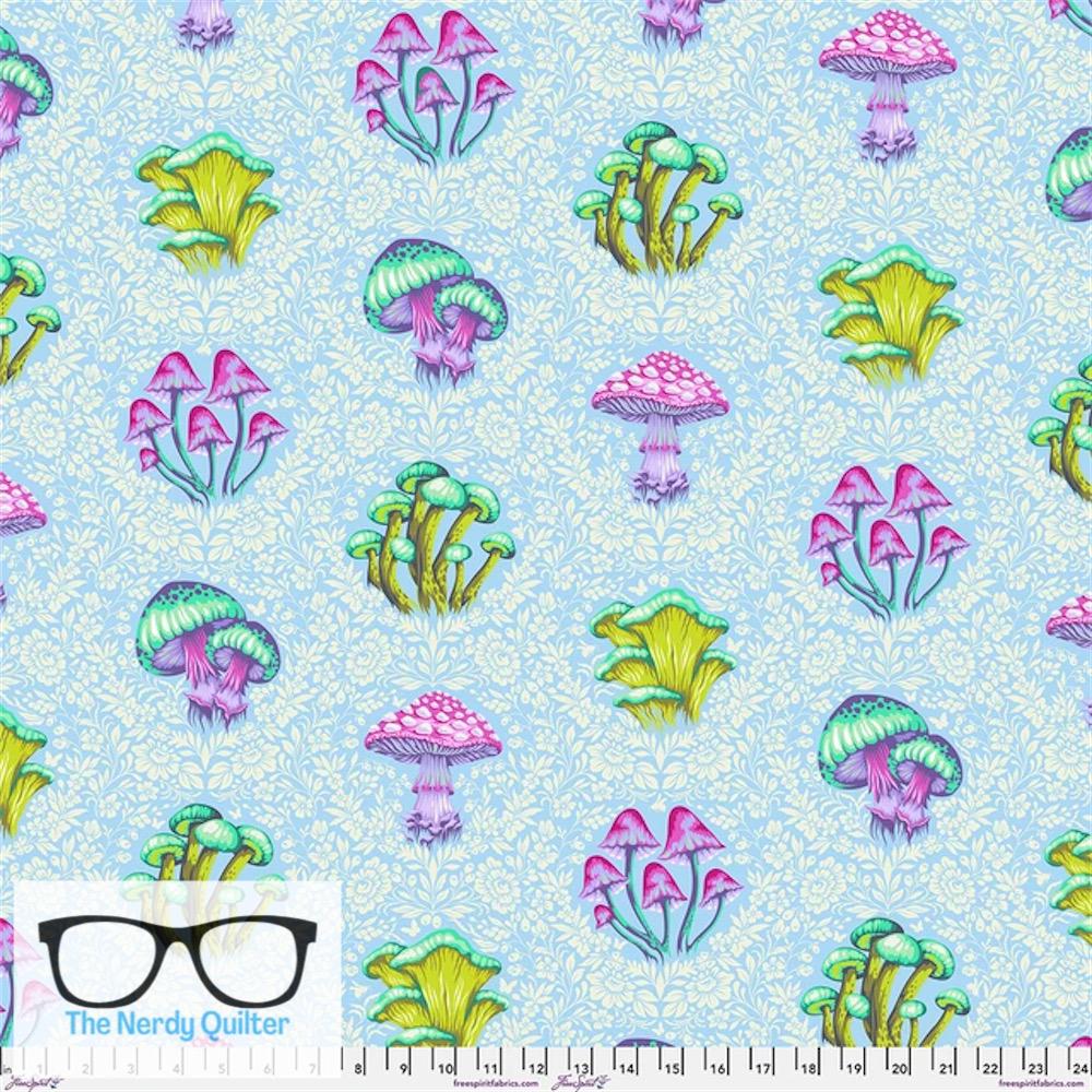Preorder: Down to Earth Morel Support in Daybreak by Tula Pink for Freespirit - PWTP293.Daybreak
