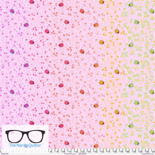 Preorder: Down to Earth Spot On in Afterglow by Tula Pink for Freespirit - PWTP296.AFTERGLOW