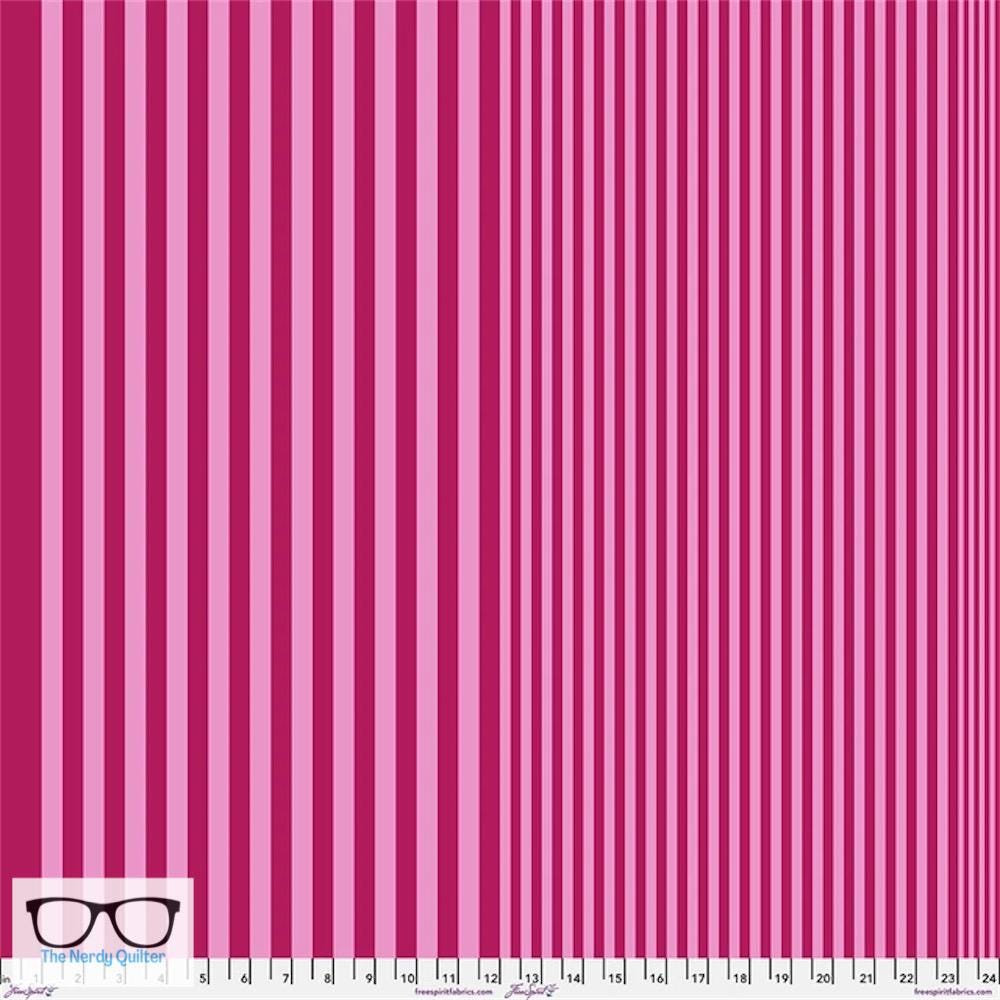 Preorder: True Colors Sticks and Stones in Sangria by Tula Pink for Freespirit - PWTP298.Sangria
