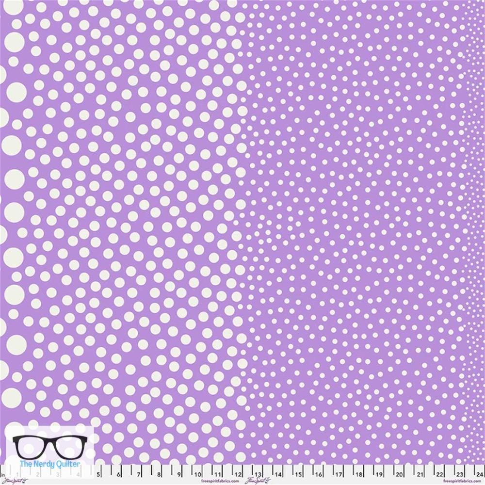 Preorder: True Colors Sticks and Stones in Lilac Lily by Tula Pink for Freespirit - PWTP299.LilacLily