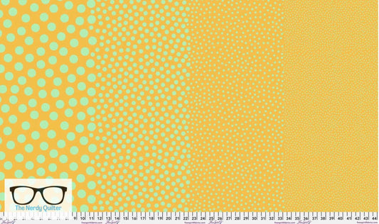 Preorder: True Colors Sticks and Stones in Sunflower by Tula Pink for Freespirit - PWTP299.Sunflower