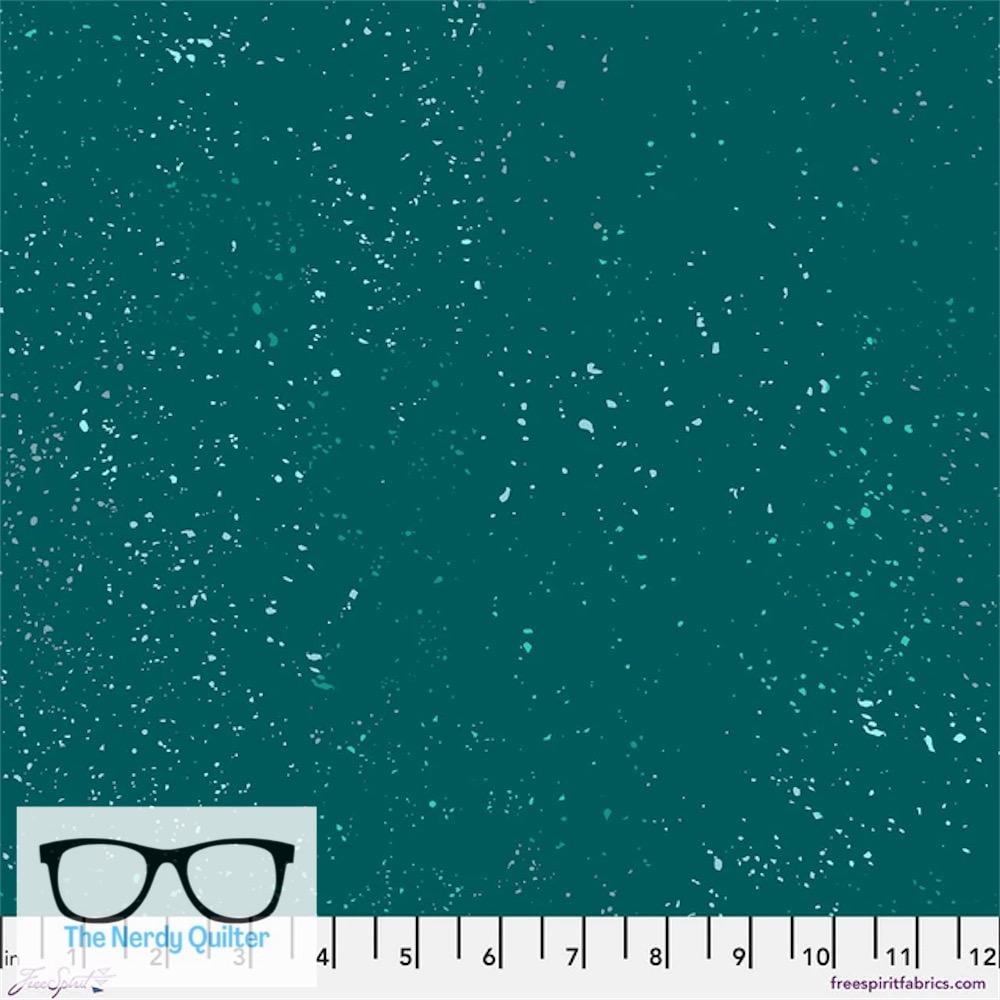 Preorder: Particles 2 in Deep Teal by Giucy Giuce for Freespirit - Sold by the Half Yard PWGG011.DeepTeal