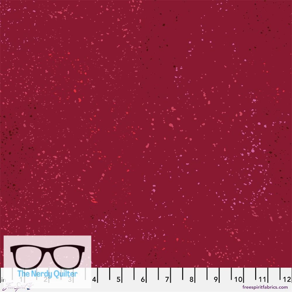 Preorder: Particles 2 in Garnet by Giucy Giuce for Freespirit - Sold by the Half Yard PWGG011.Garnet