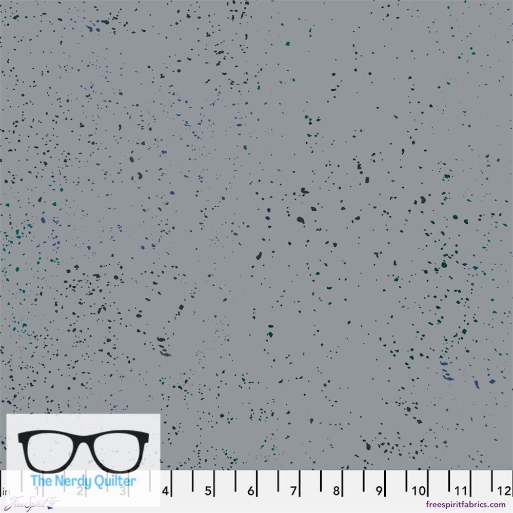 Preorder: Particles 2 in Sleet by Giucy Giuce for Freespirit - Sold by the Half Yard PWGG011.Sleet