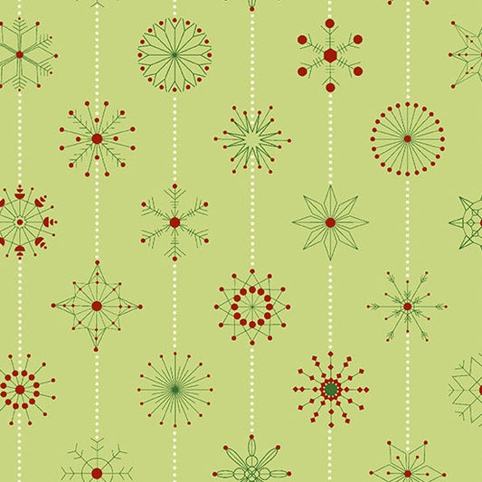 Natale Snowflakes in Elfo by Giucy Giuce for Andover