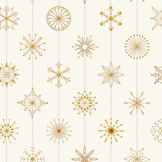 Natale Snowflakes in Biscotti by Giucy Giuce for Andover